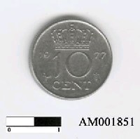 藏品(荷蘭10分硬幣)的圖片